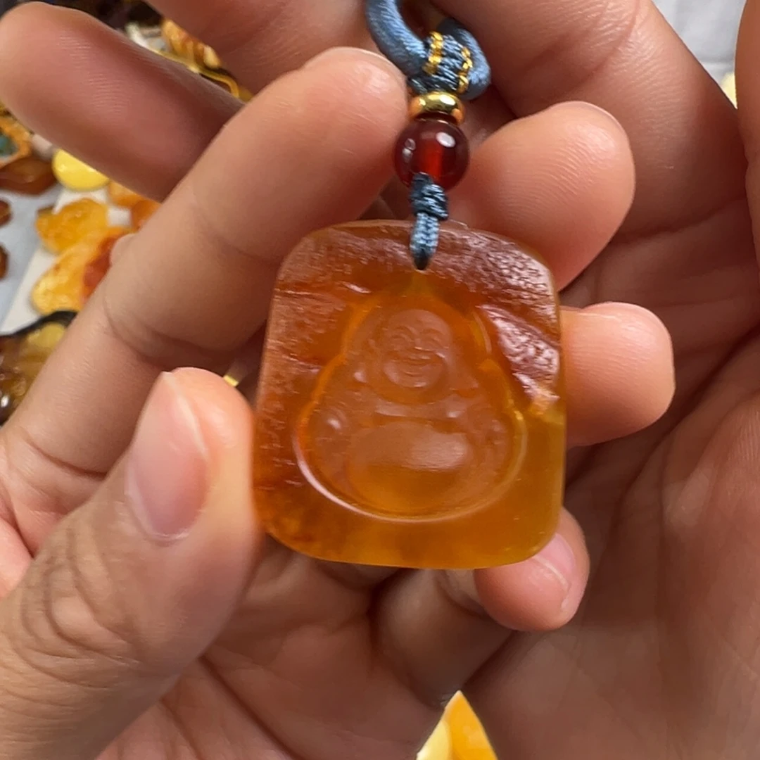 琥珀未镶嵌裸石微瑕