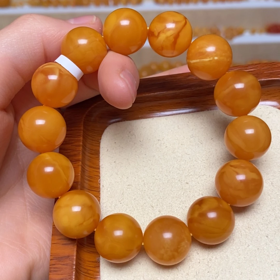 【闪购商品】未镶嵌蜜蜡手链手串