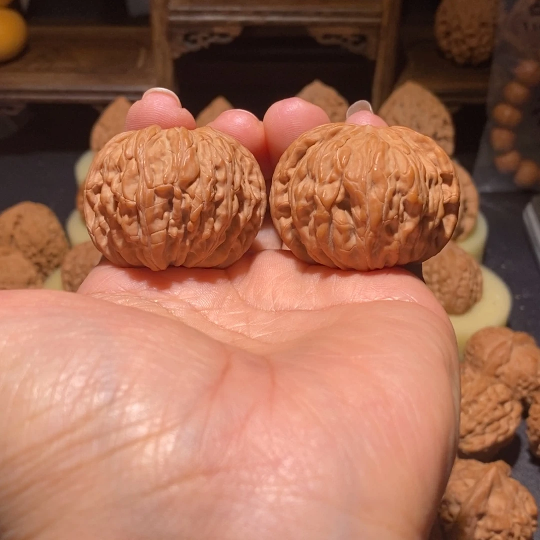 文玩核桃吊坠磨盘40