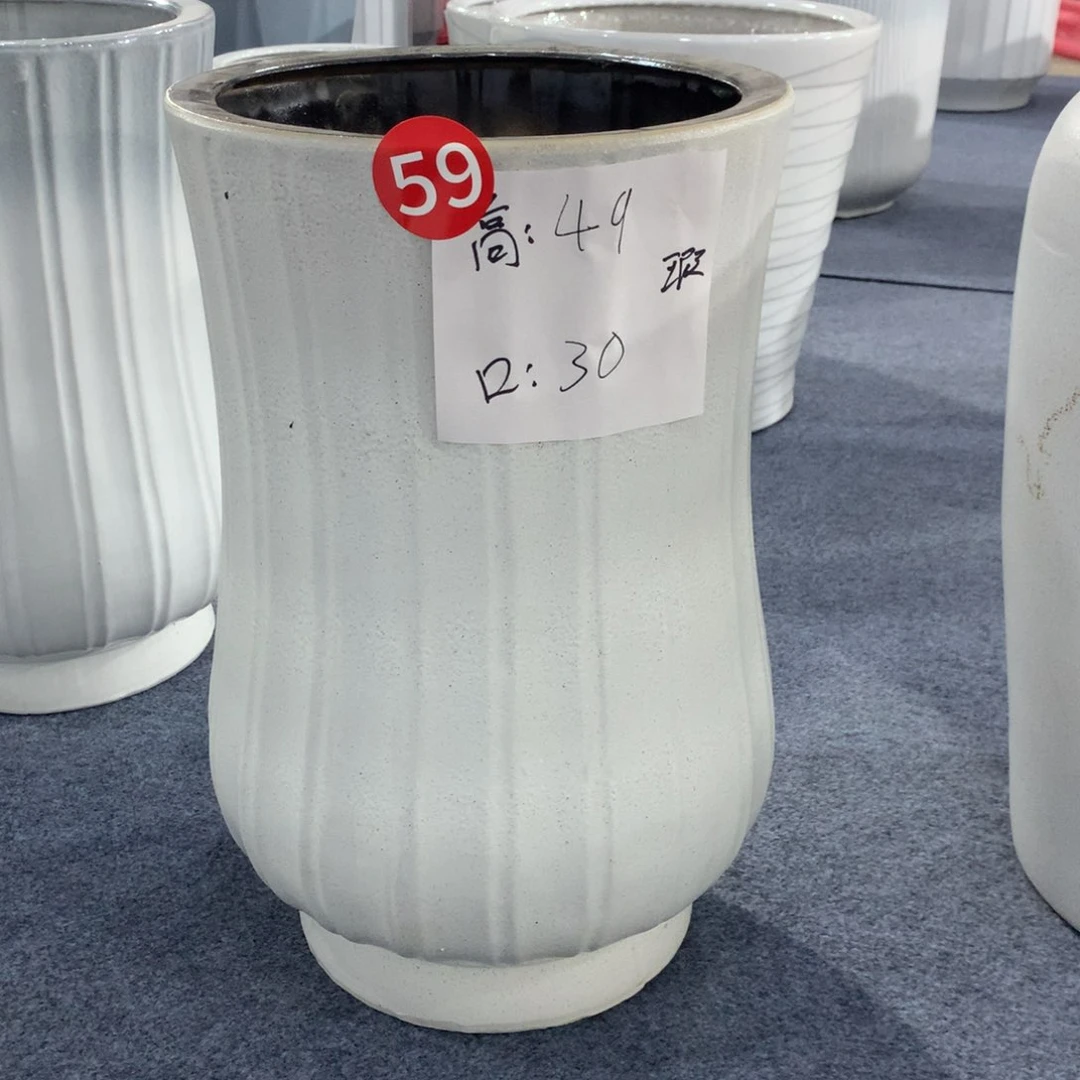 高温陶瓷花盆微瑕