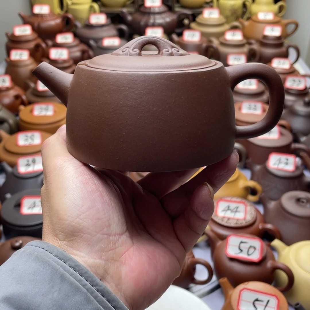 茶壶紫砂宜兴紫砂半手工
