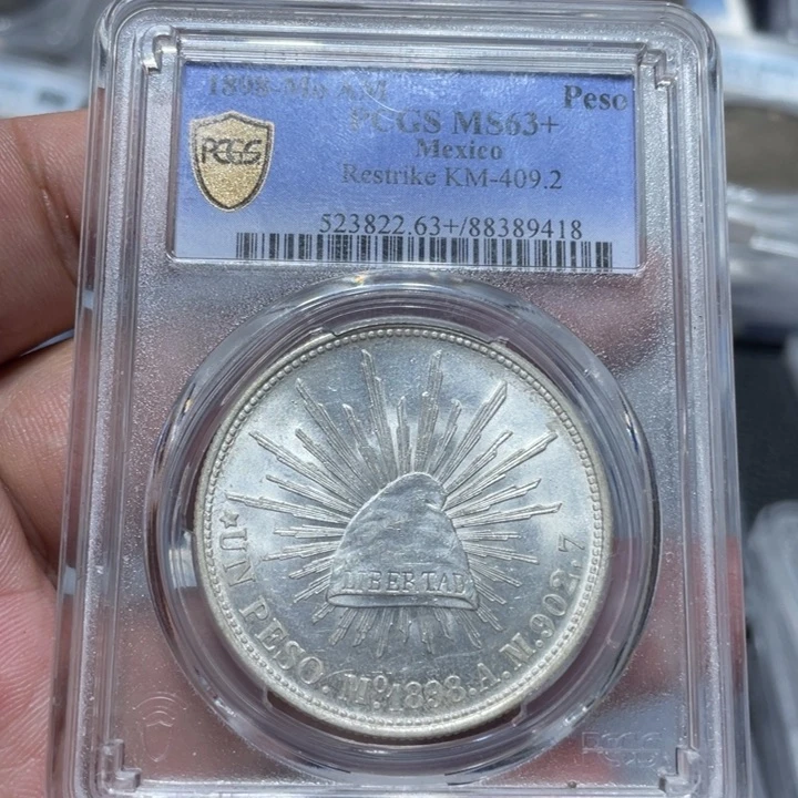 银佳利 鹰洋 评级币 9418