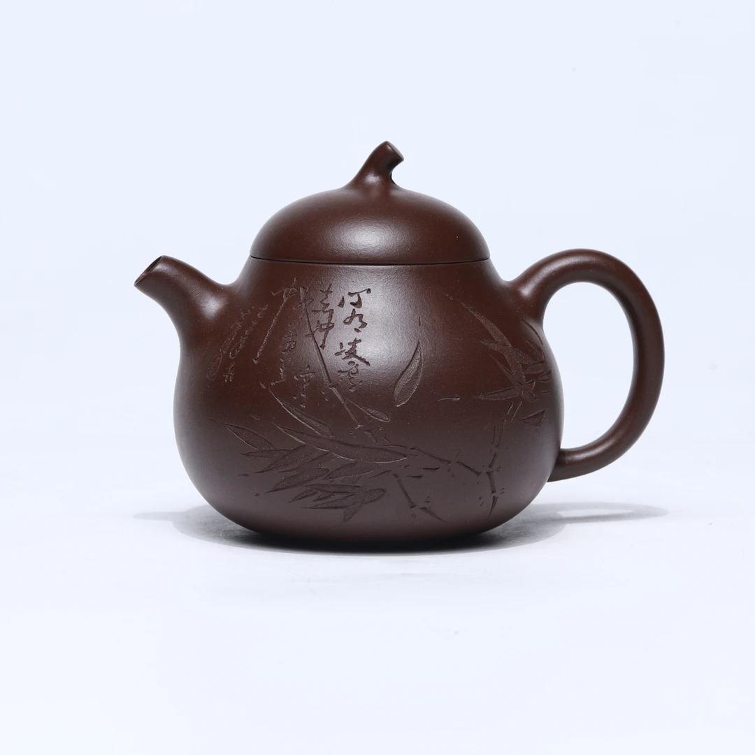 茄瓜 190cc 老紫泥紫砂壶