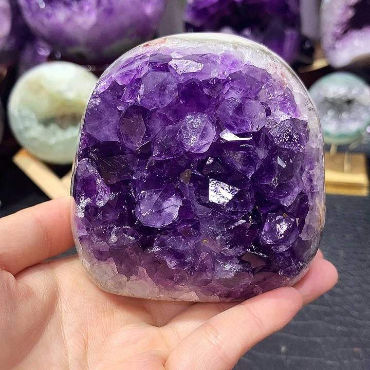 未镶嵌珠宝半成品紫晶