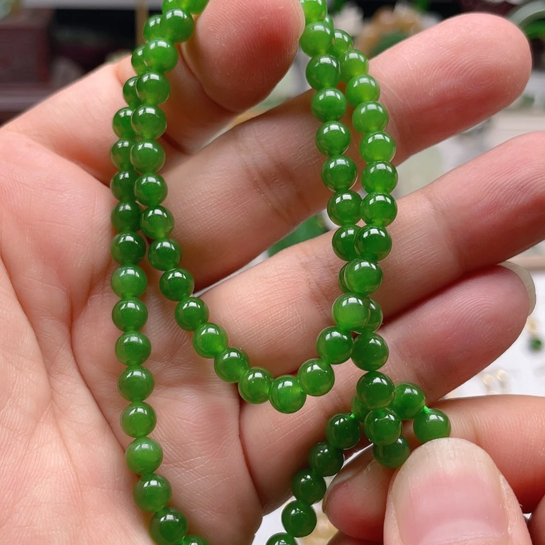 和田玉（碧玉）未镶嵌颈饰