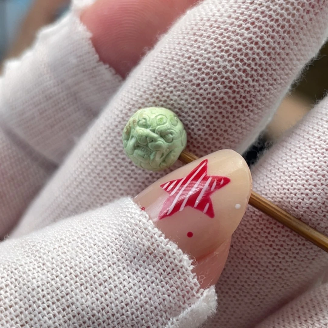 绿松石未镶嵌挂件