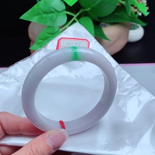 翡翠手镯未镶嵌      正圈61