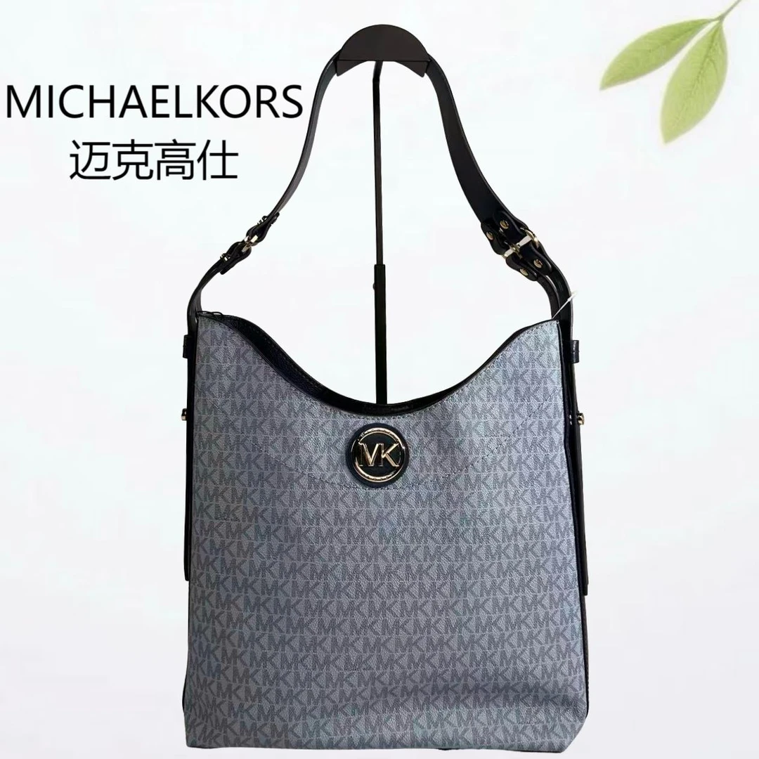 99新 MICHAEL KORS/迈克高仕 老花单肩包G25804410底长29X25