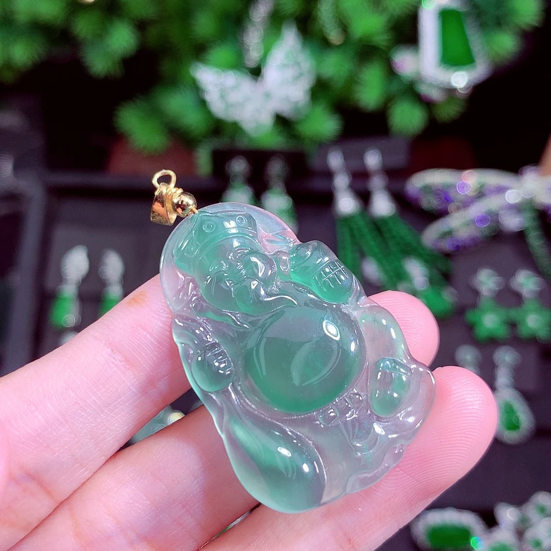 颈饰未镶嵌翡翠枫**时