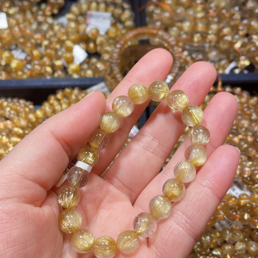 水晶手链未镶嵌天然水晶手链