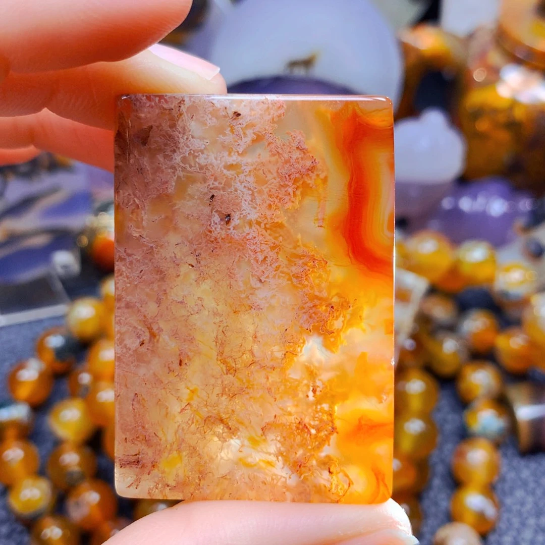 玛瑙/玉髓吊坠32未镶嵌天**间