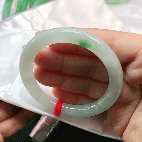 未镶嵌手镯翡翠0855