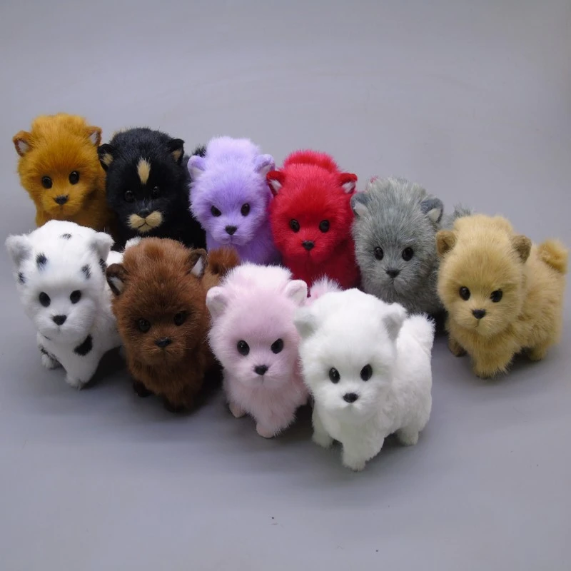 (不是真狗)仿真迷你吉娃娃狗茶杯犬生日礼品情人节礼物学生礼品