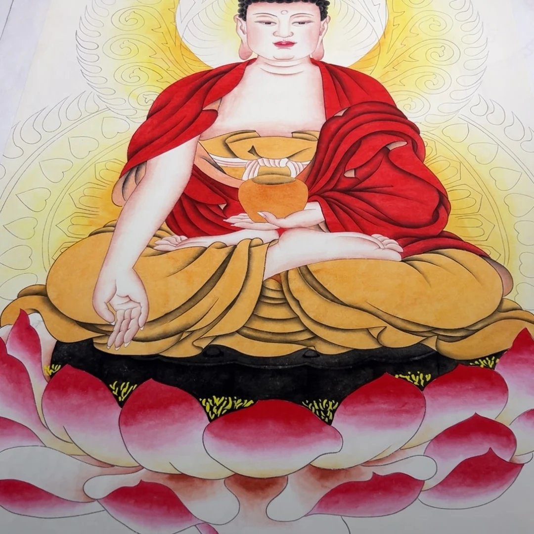 书法瑕疵福利药师佛