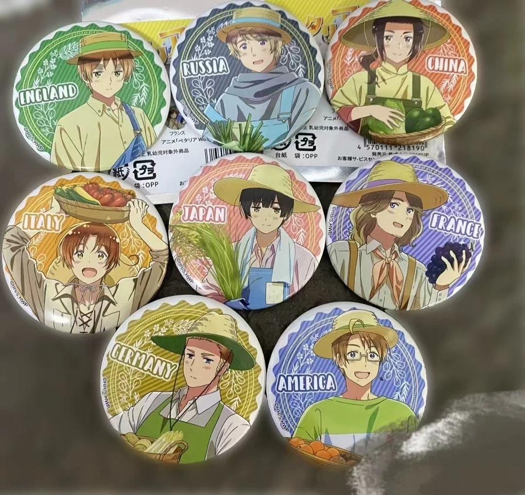 正版日谷合集黑塔利亚 World StarsQ版 打伞卡拉OK徽章吧唧 代拆