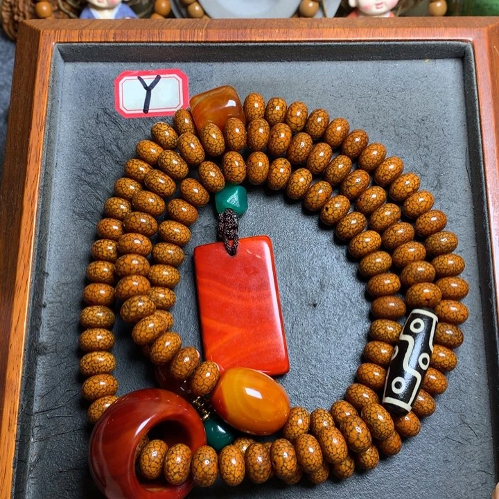 星月菩提吊坠菩提