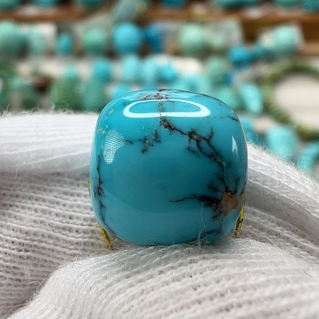 绿松石老型珠未镶嵌