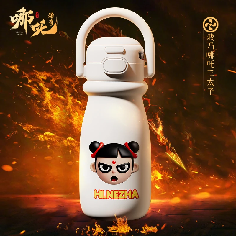 BEARBENS熊本士保温杯2025新款拎拎杯手提杯女生高颜值不锈钢水杯