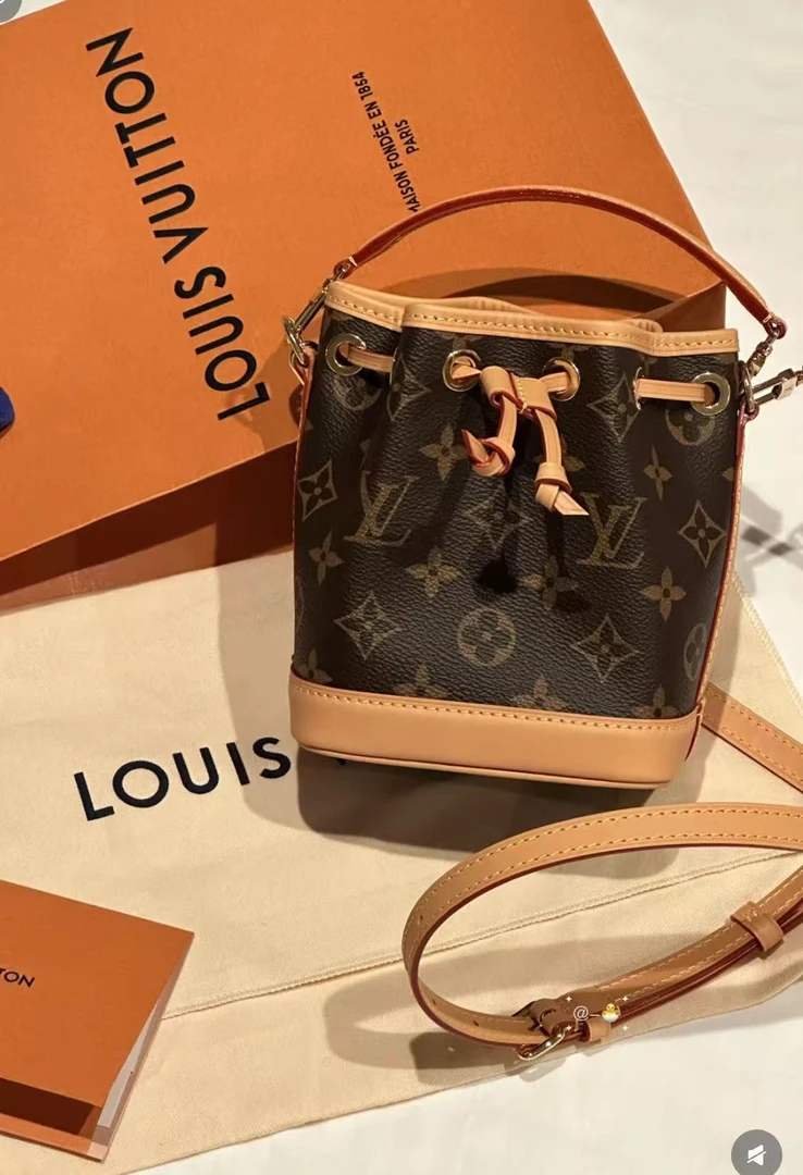 95新 LouisVuitton/路易威登 新款noe nano 老花/睿子