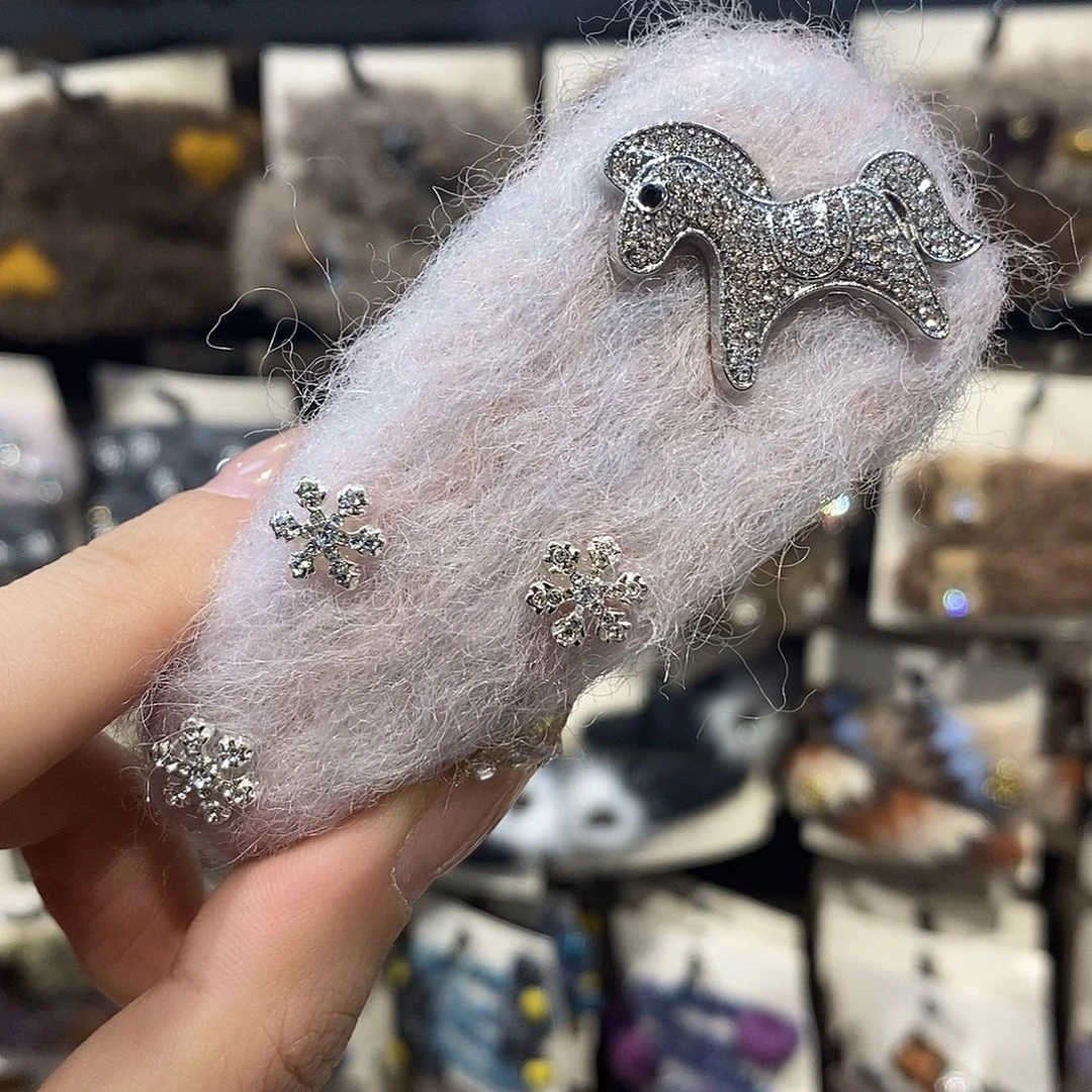 皮质铁合金拜拜夹