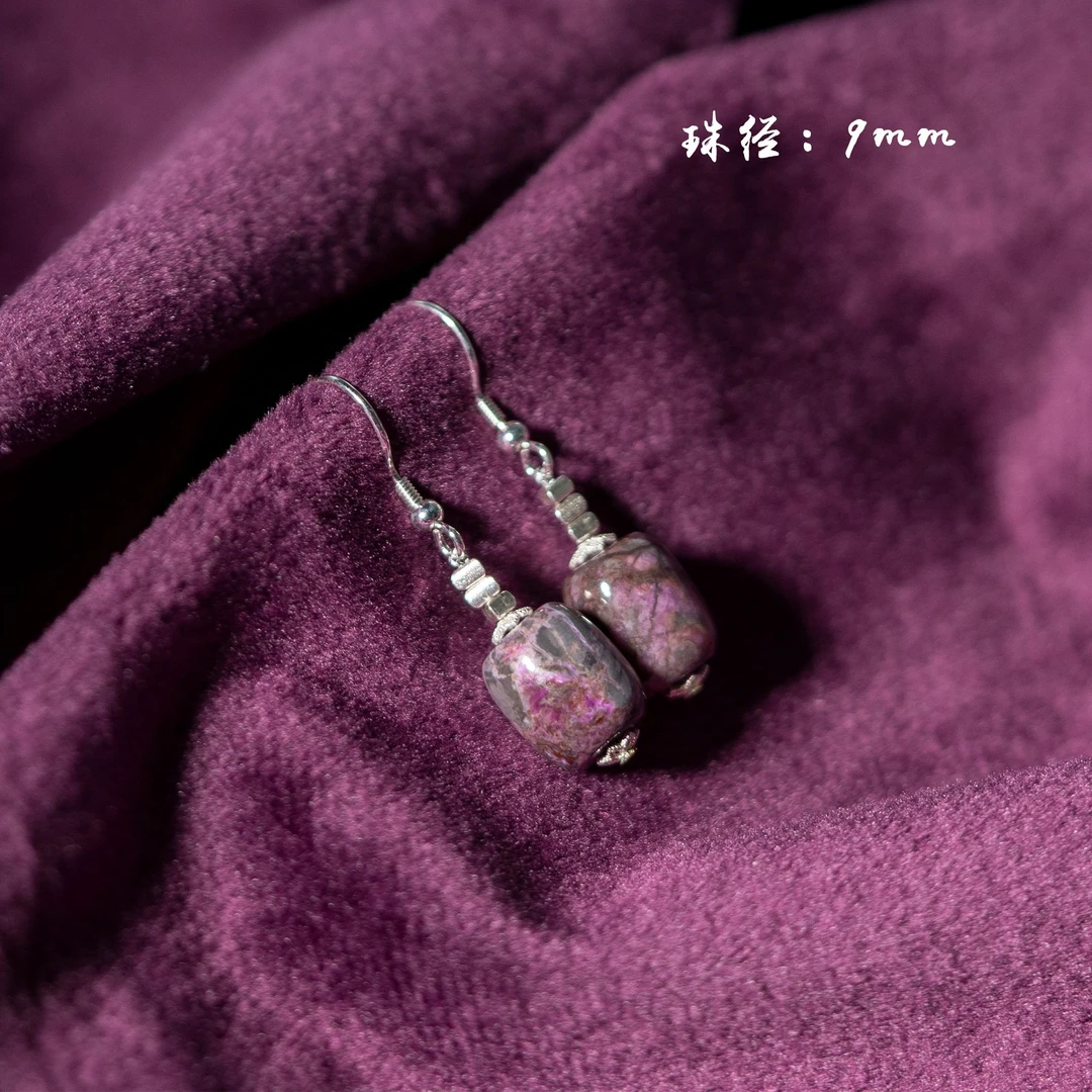 -圣意|春彩俏色舒俱来桶珠耳钩/多样性发/P8961/50