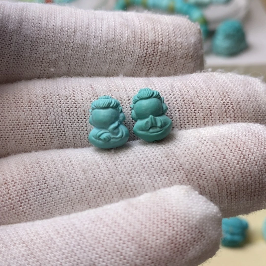 绿松石未镶嵌吊坠(不含链)