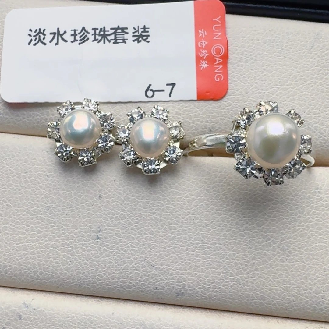 未镶嵌耳饰淡水珍珠@@nn001