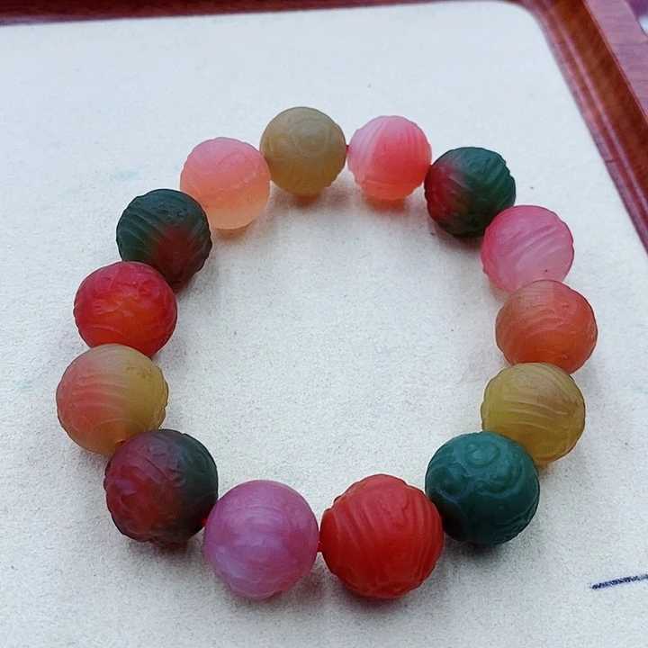 翡翠未镶嵌手饰手串031