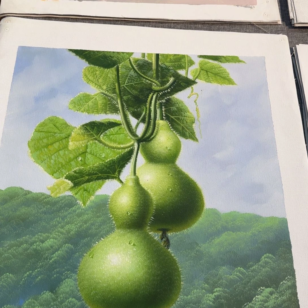 油画加油加油努力加油加油