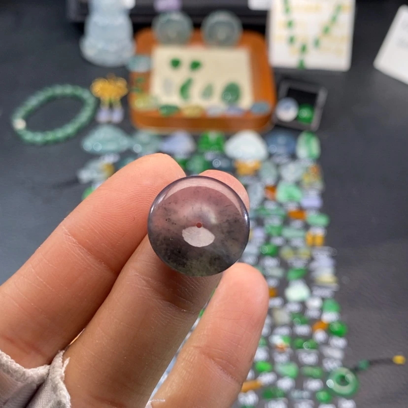 【闪购商品】翡翠挂件未镶嵌扣子