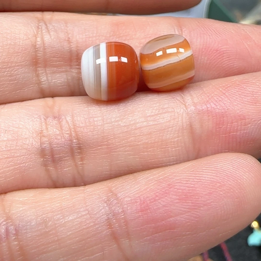 玛瑙/玉髓珠子未镶嵌