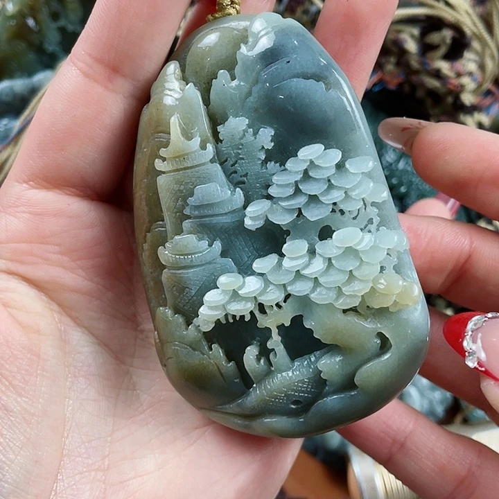 和田玉把件未镶嵌