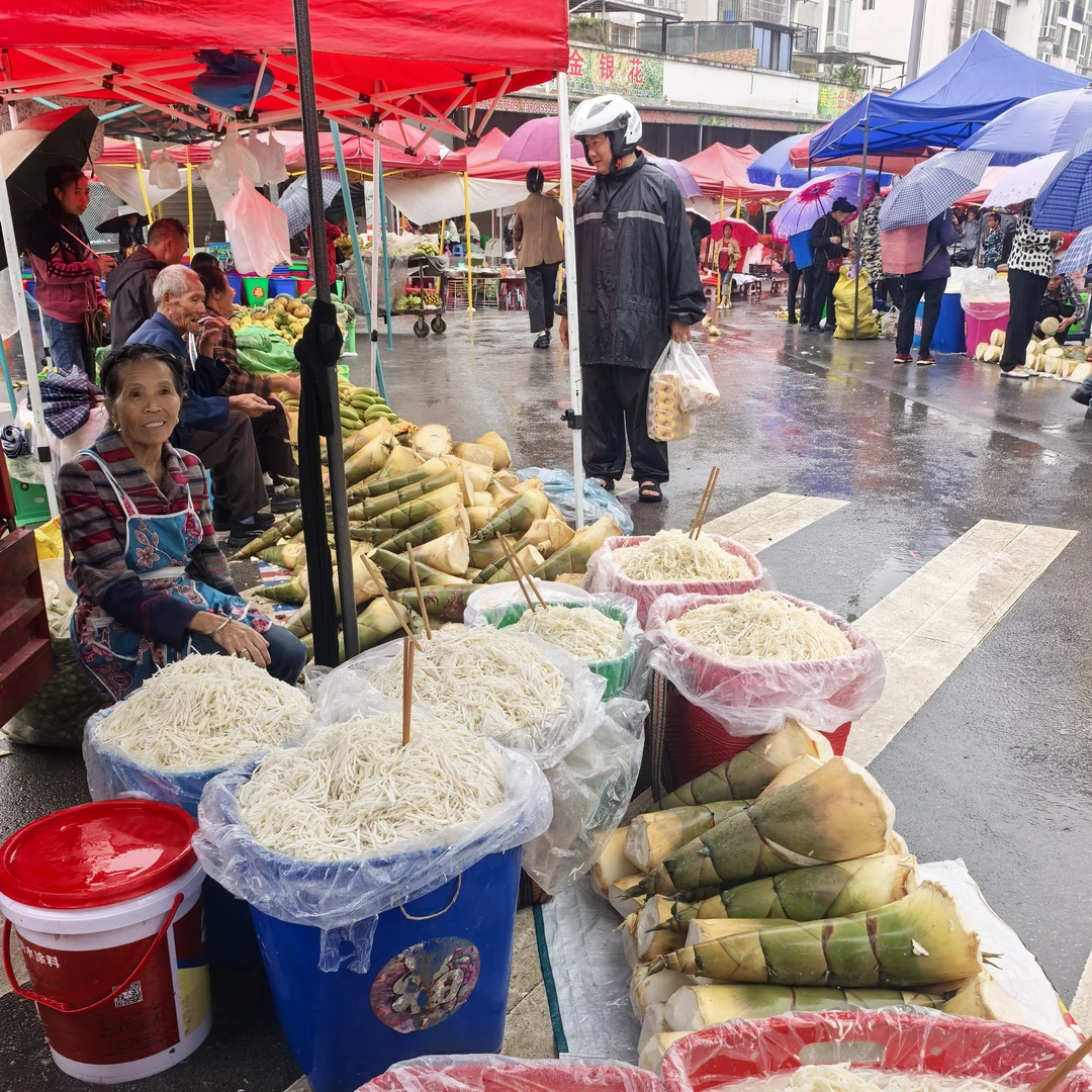 贵州兴义酸笋（臭笋）农户现做现发小时候的味道
