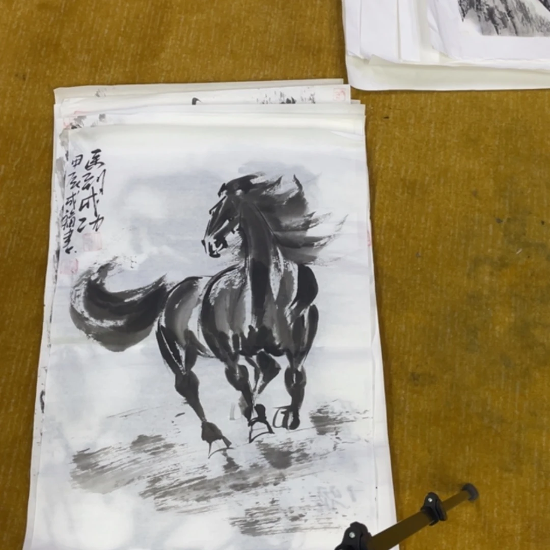 国画三**剧成华老师马5555