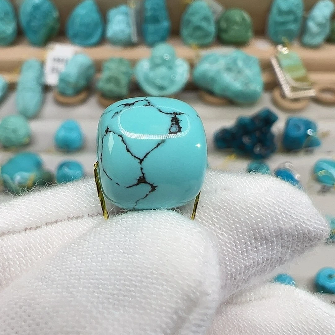 绿松石未镶嵌配饰