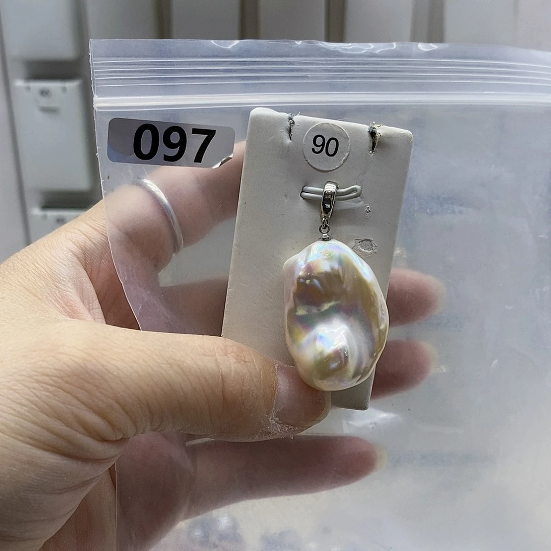 颈饰合金淡水珍珠