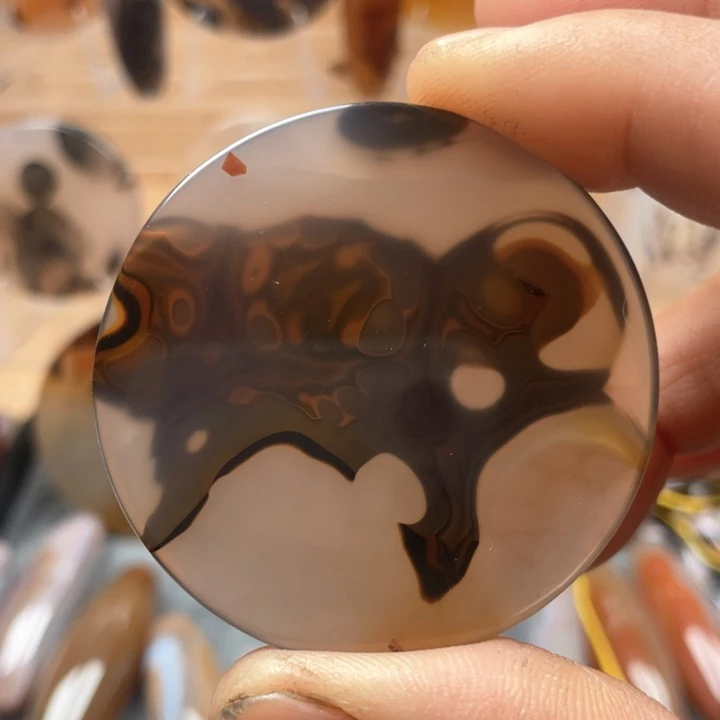 玛瑙/玉髓吊坠(不含链)未镶嵌