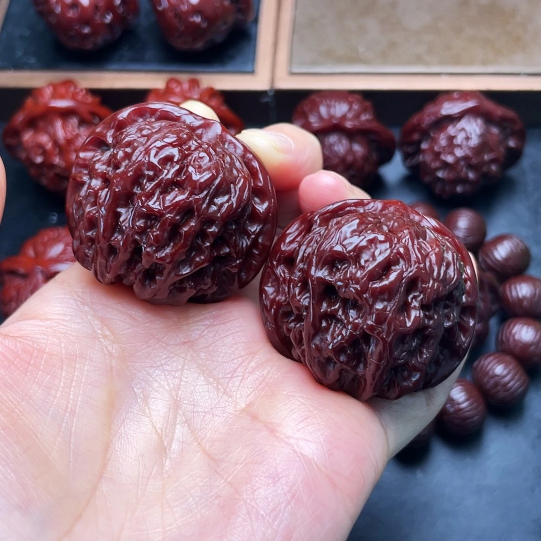 文玩核桃吊坠寡*皇家正圆