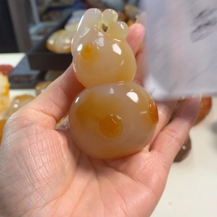 玛瑙/玉髓吊坠(不含链)未镶嵌