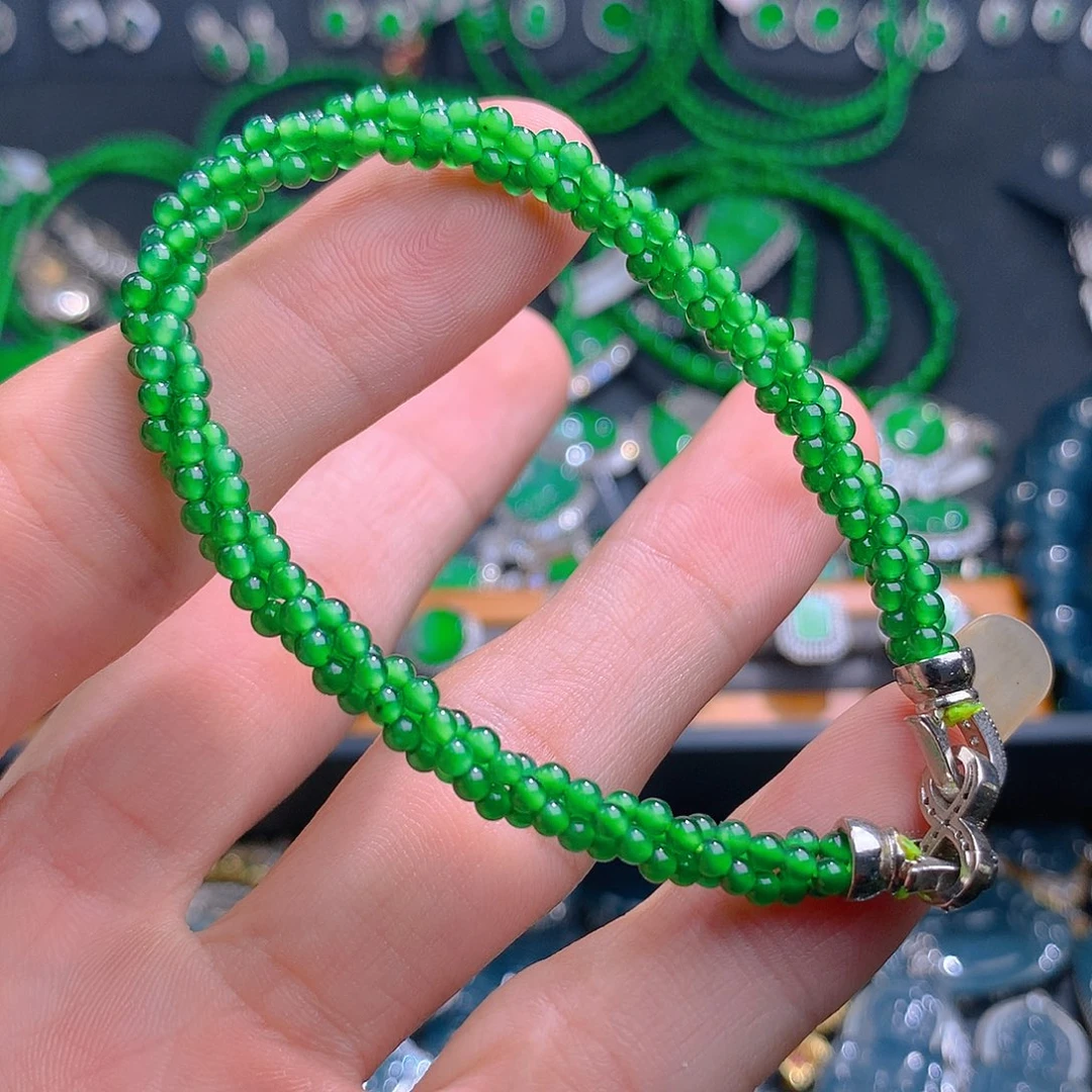 未镶嵌手链翡翠翡翠2.5