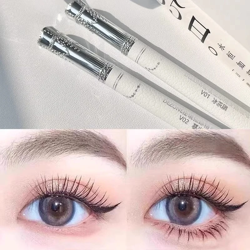 DEZONE黛庄仙女棒小羊皮针细精灵眼线液笔防水防汗抗晕染黑色棕色