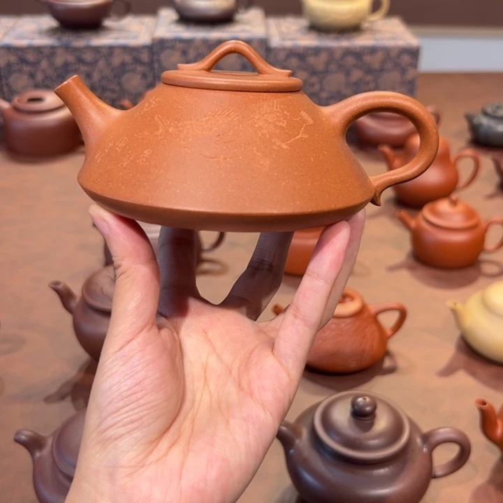 茶壶紫砂黄降坡210cc左右合瓢13687698