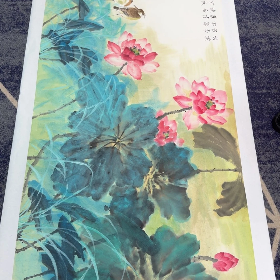 国画国画作品山水花鸟