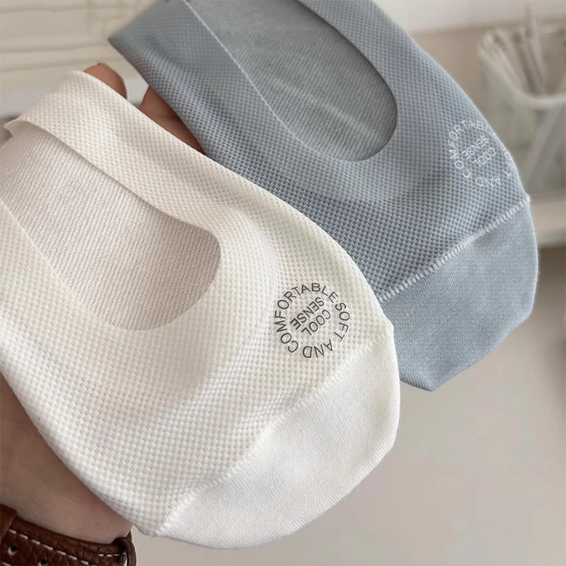 冰丝船袜女夏季薄款搭配高跟鞋帆布鞋防滑不掉跟棉底短袜浅口隐形