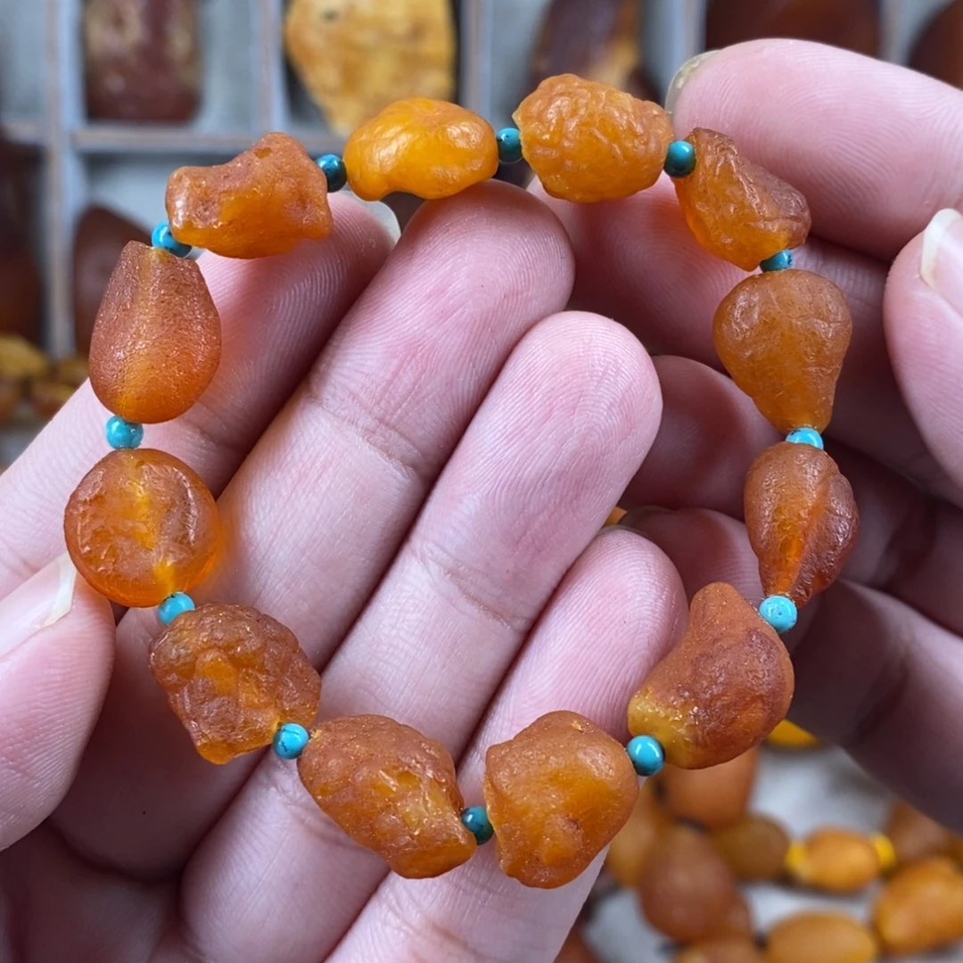 琥珀未镶嵌珠宝奇石