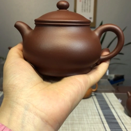 紫砂茶壶底槽清潘壶180c