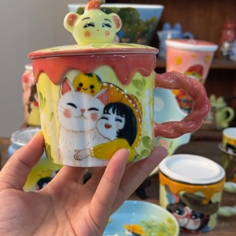 炉景德镇釉下手绘陶瓷