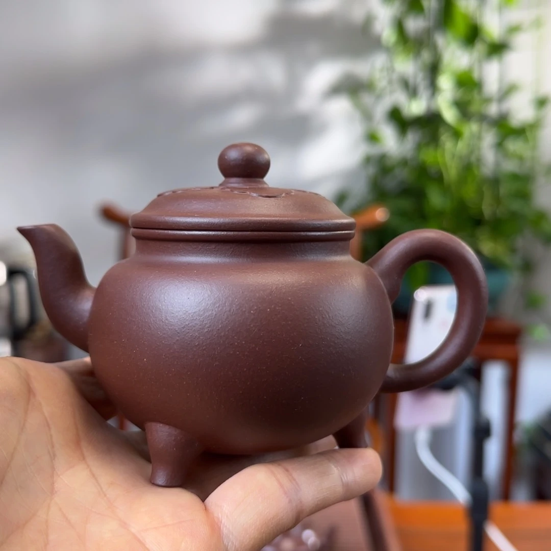 紫砂茶壶庆*大彬如意