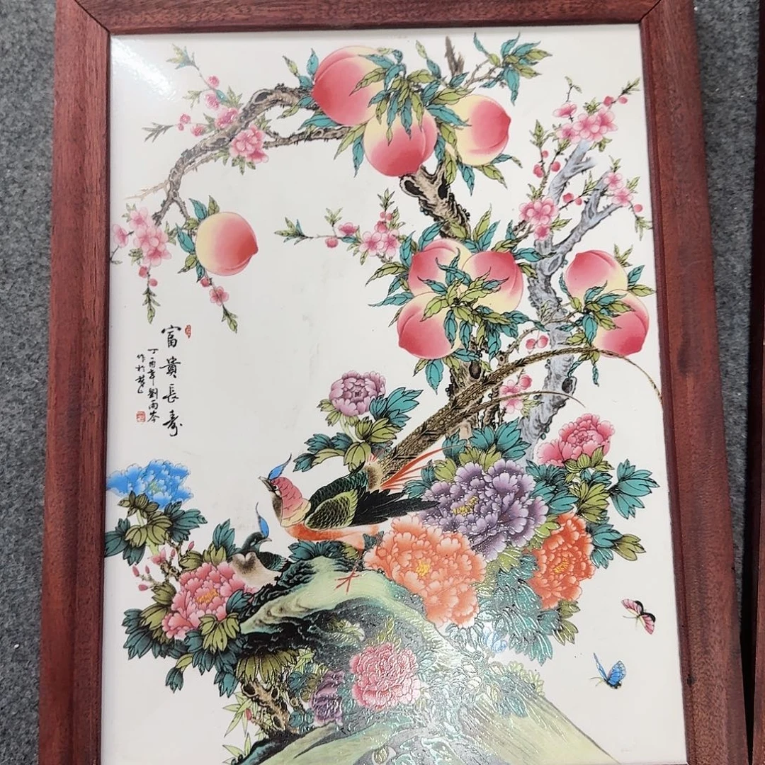 瓷摆件瓷板画瓷板画