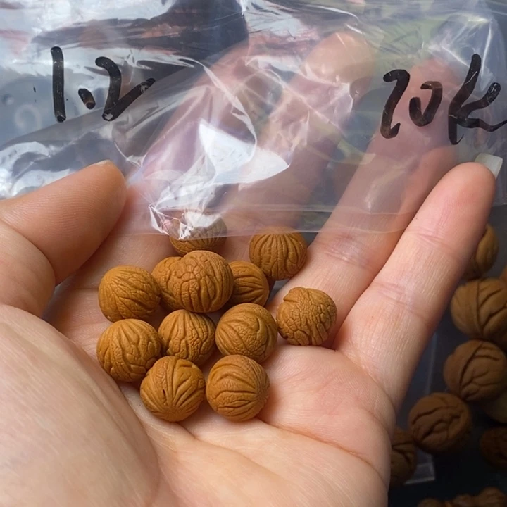 文玩核桃吊坠秦岭野生龙纹桃核12